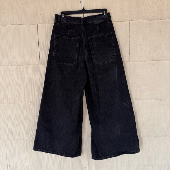 We The Free - Free People Button Fly Wide Leg Jeans - Picture 4 of 4